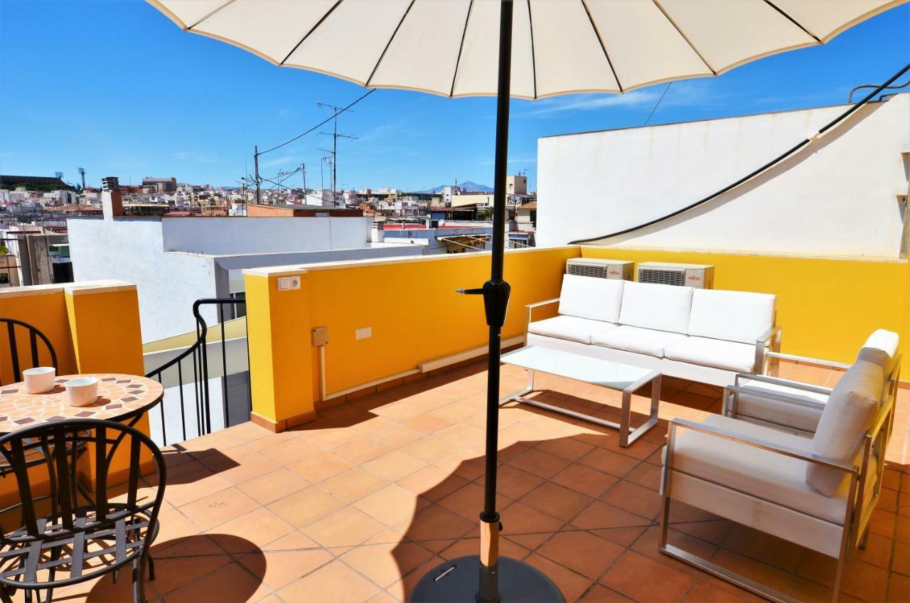 Rooftop Apartment With Three Terraces Alicante Eksteriør bilde