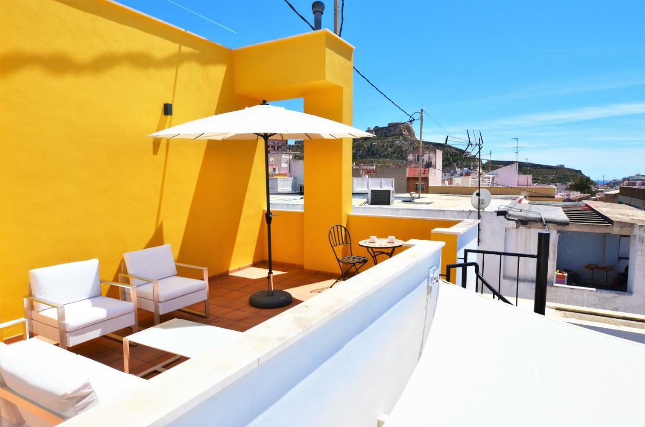 Rooftop Apartment With Three Terraces Alicante Eksteriør bilde