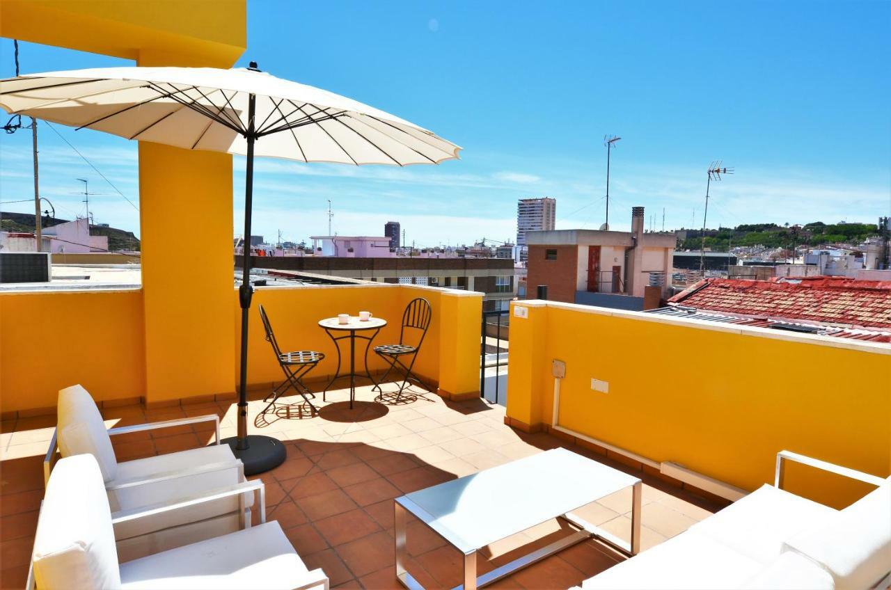 Rooftop Apartment With Three Terraces Alicante Eksteriør bilde